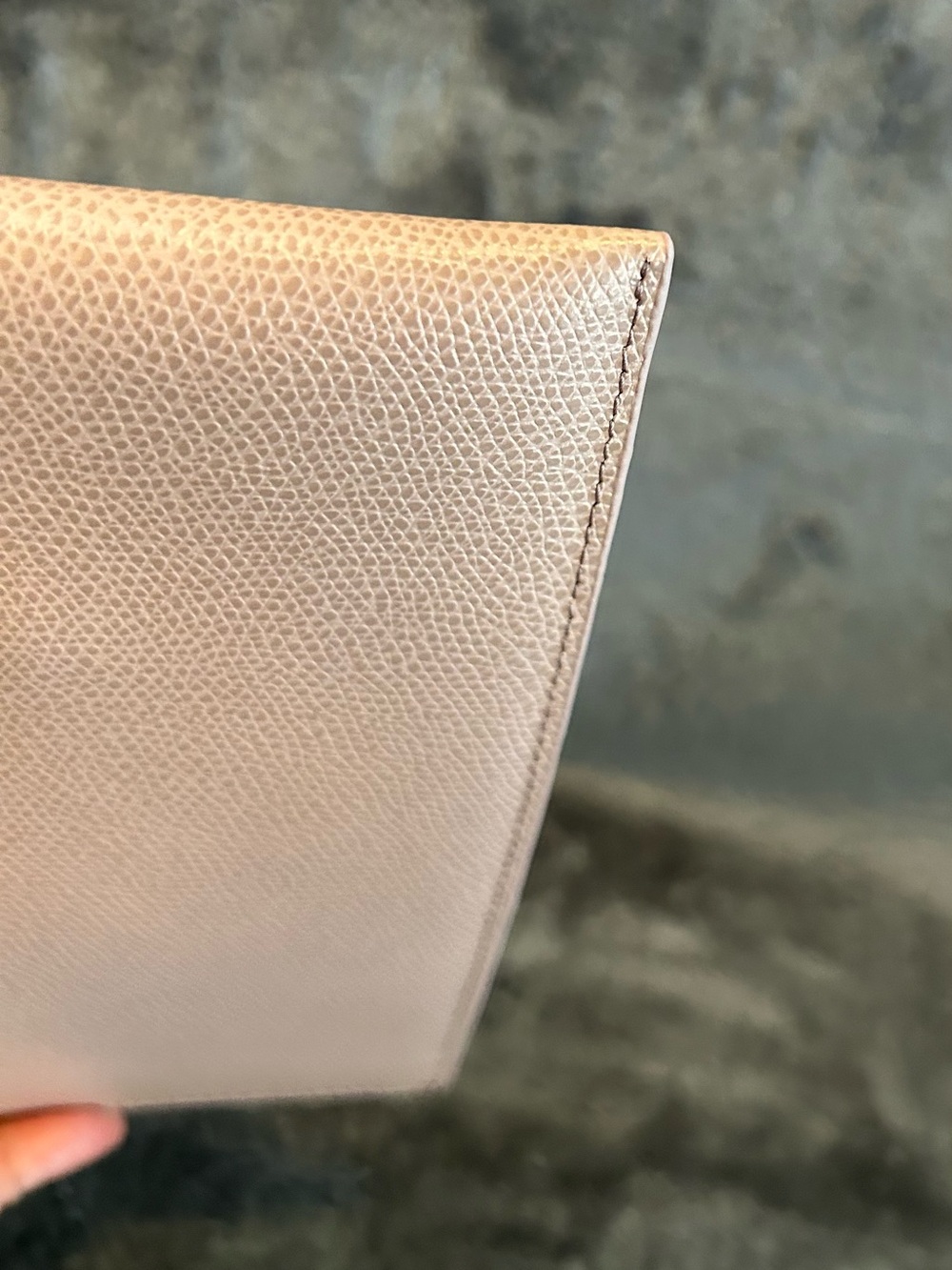 Furla Blush Pink Leather pouch Clutch with Scarf Wrap made in Italy - Picture 8 of 10